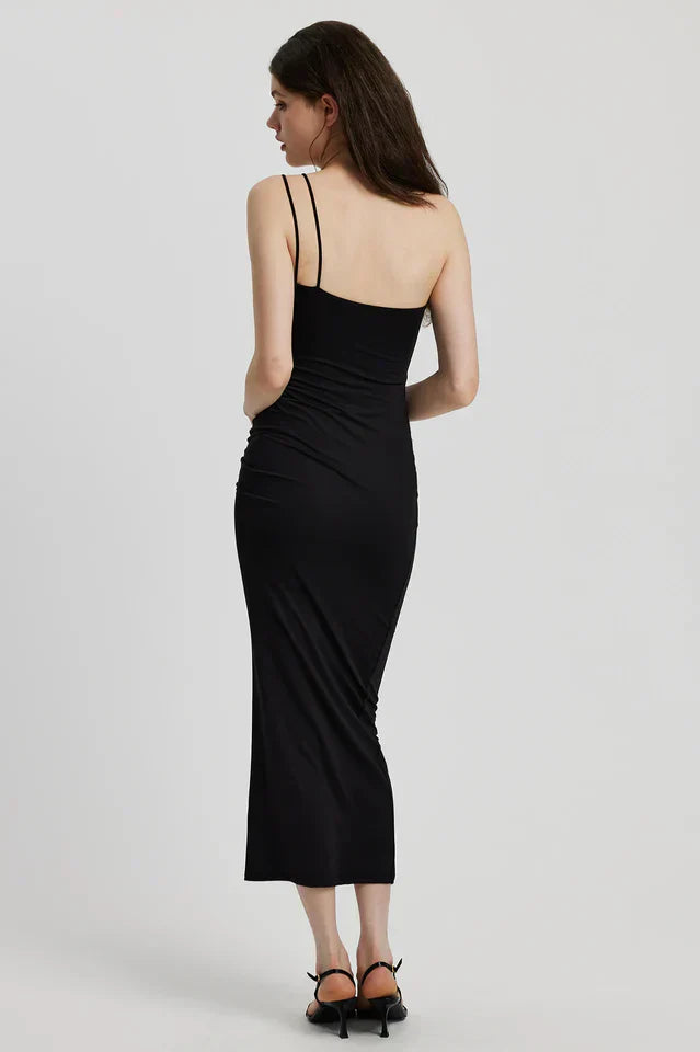 Daisy Halter Midi Elbise