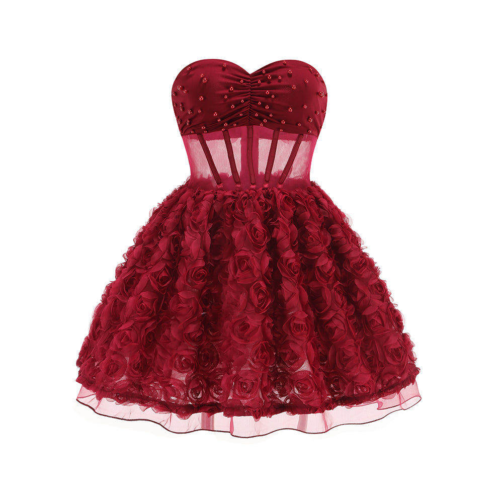 Rachel Bloom Korse Mini Elbise