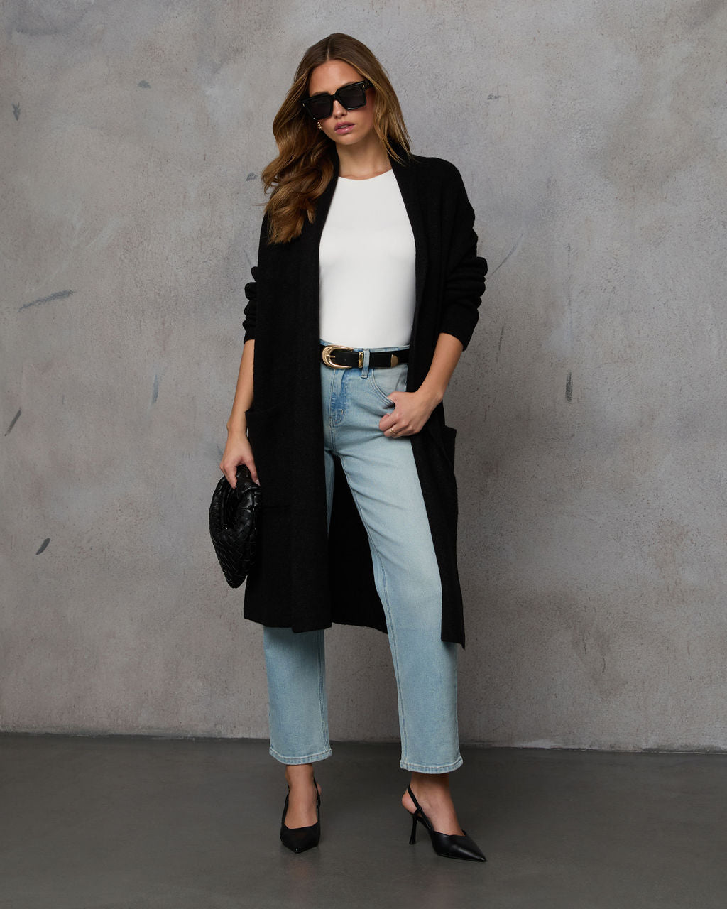 Homebound Örgü Duster Hırka