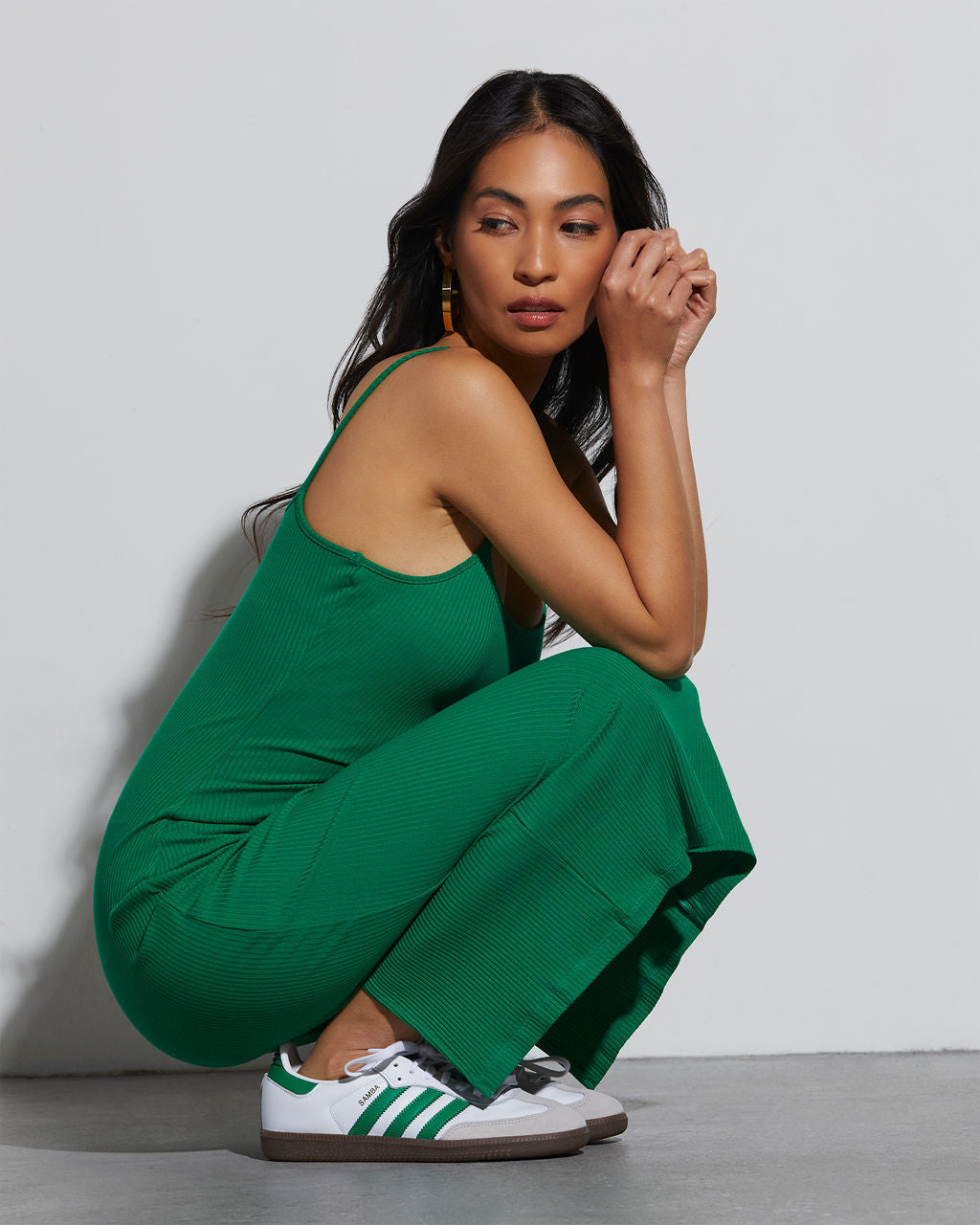 Tamra Bodycon Tank Midi Elbise