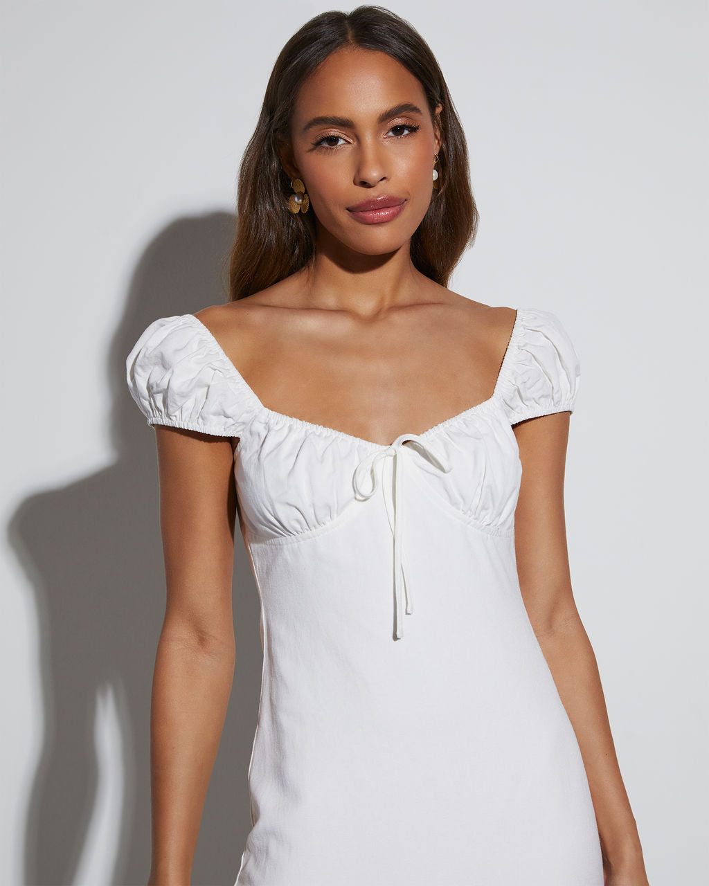 Bridal Bliss Sweetheart Midi Elbise