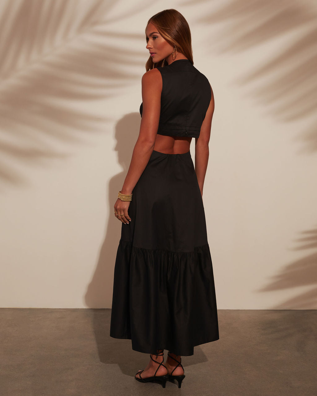 Mari Kesim Midi Elbise