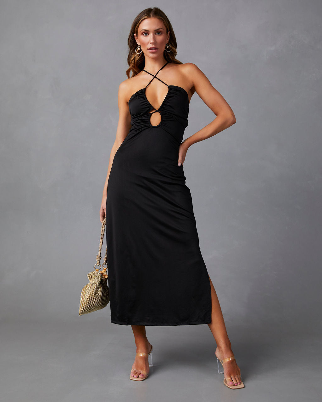 Sweet Amore Kesim Midi Elbise