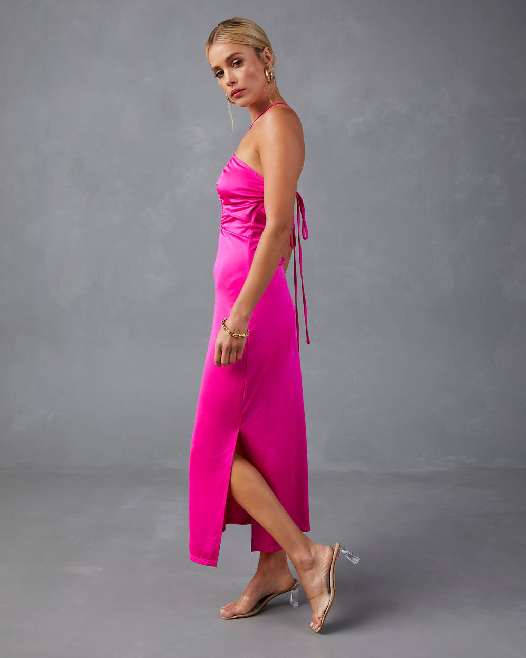 Sweet Amore Kesim Midi Elbise