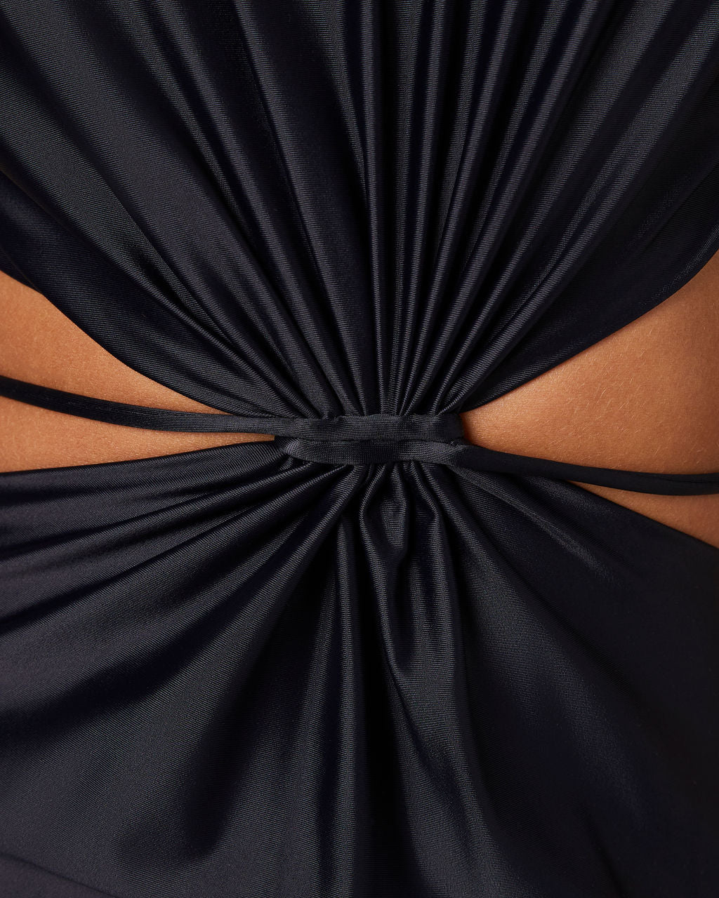 Cosette Kolsuz Dekolteli Midi Elbise