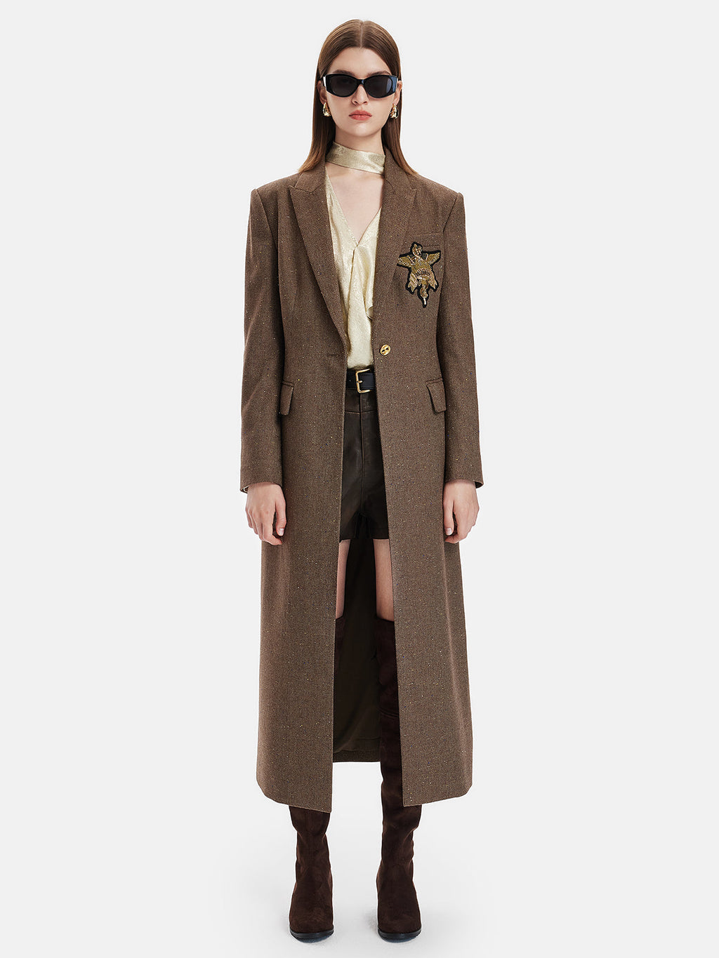 Vintage Fransız İşlemeli Kaban