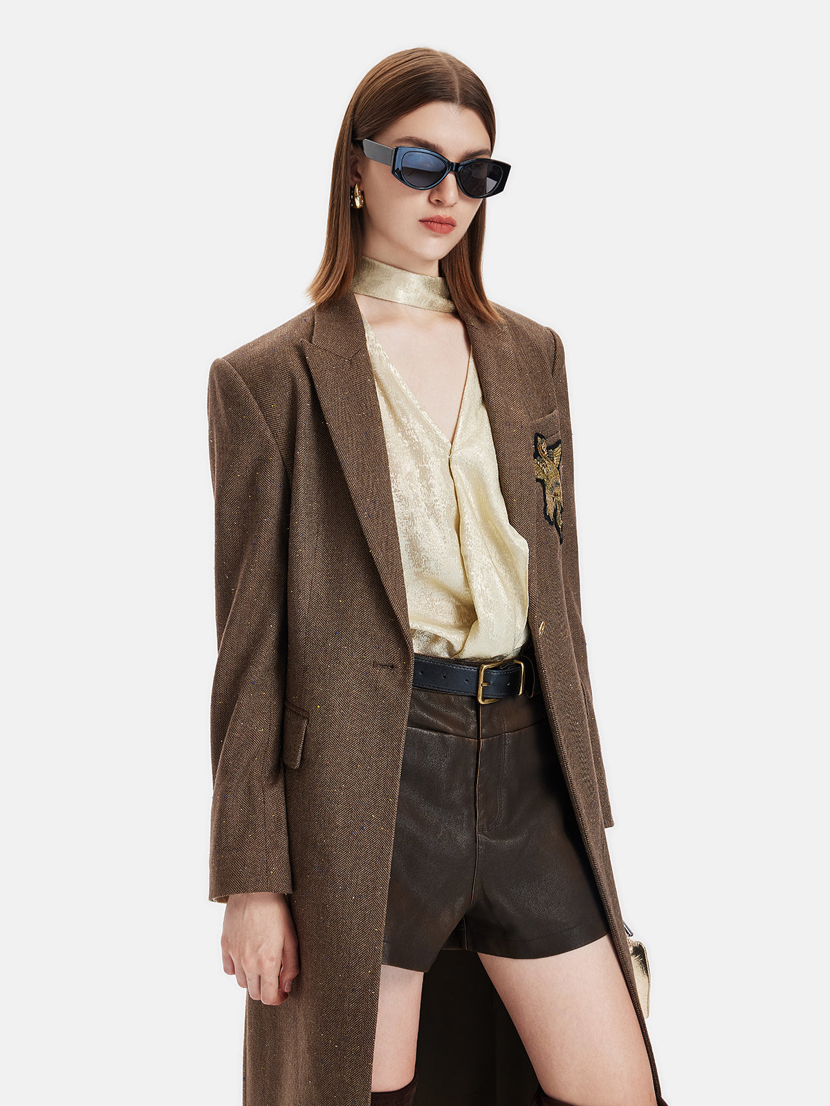 Vintage Fransız İşlemeli Kaban