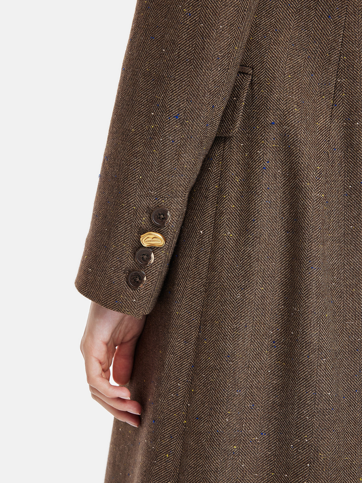 Vintage Fransız İşlemeli Kaban