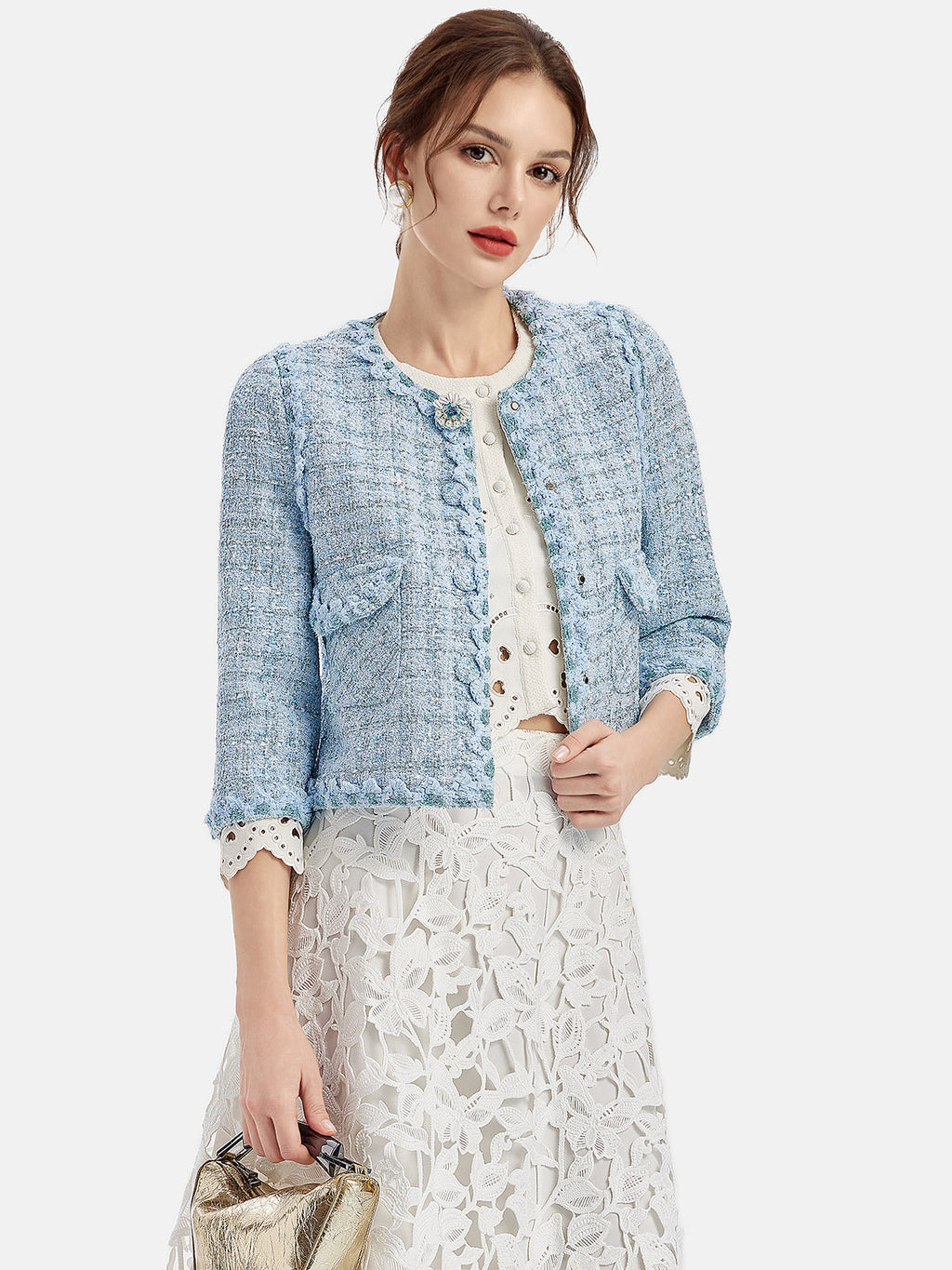 Özel Üç Çeyrek Kollu Ceket