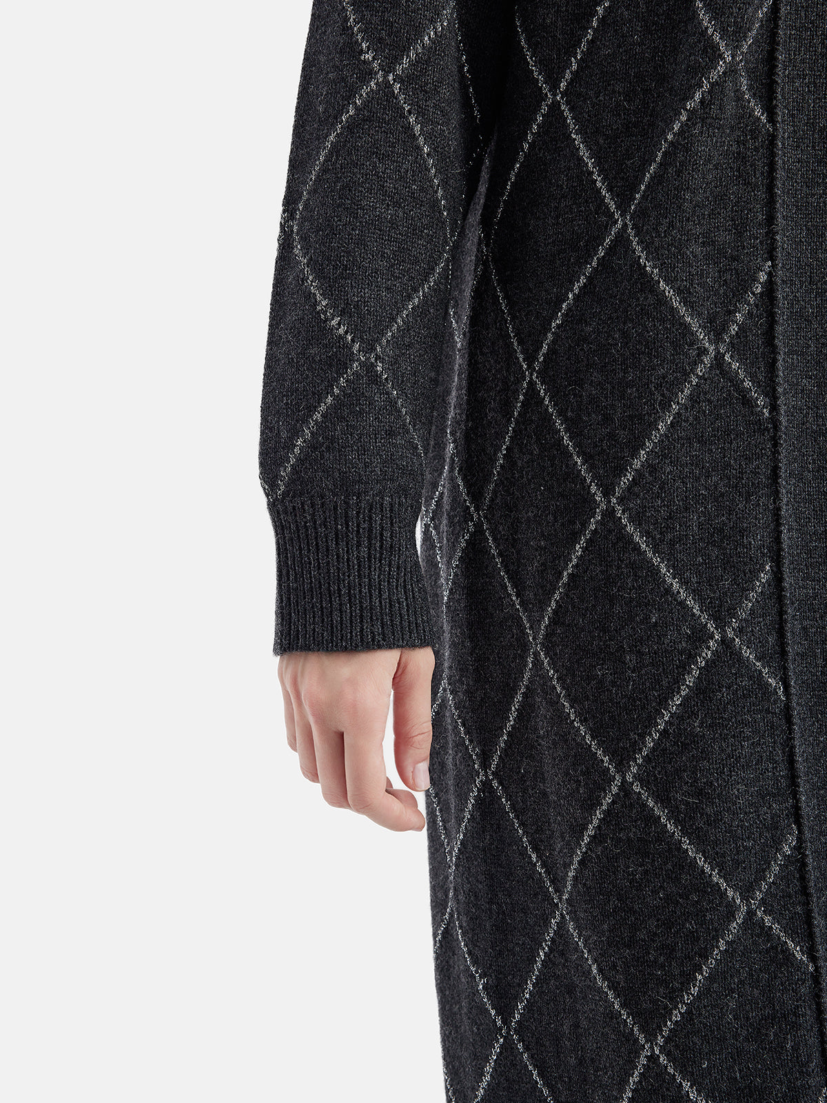 Lüks Ağır Kaşmir Uzun Kaban