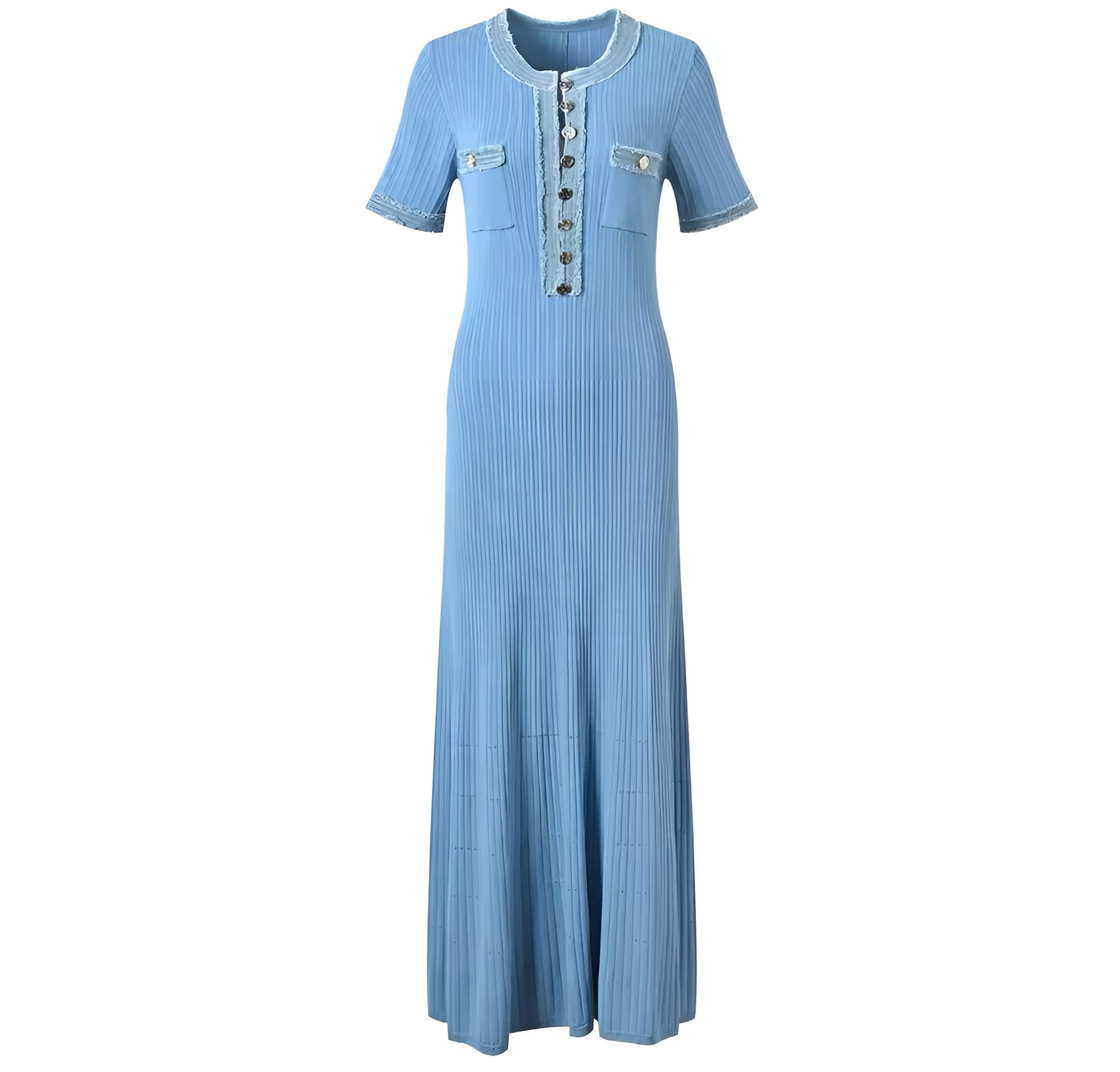 Saviana Biye Detay Maxi Elbise