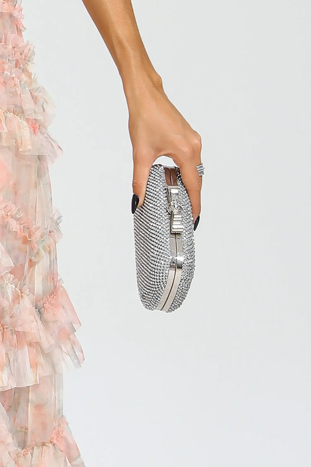 Carolynn Gümüş Pırlanta Çanta