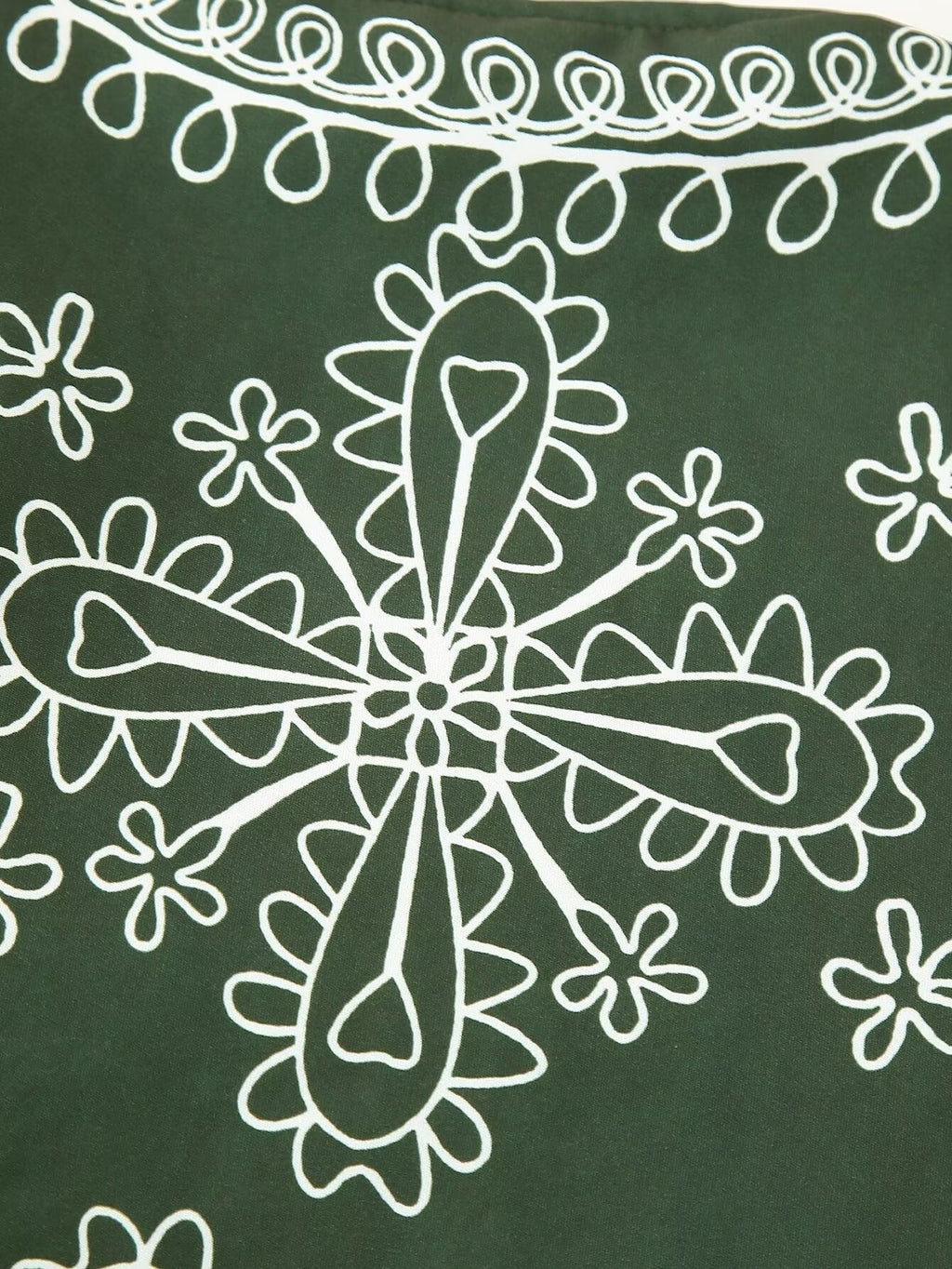 Soyut Baskılı Şişme Ceket Takım