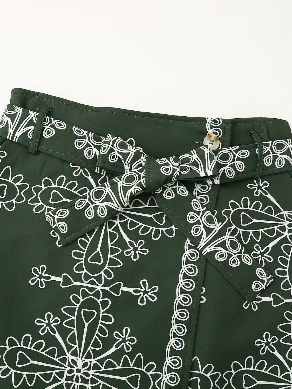 Soyut Baskılı Şişme Ceket Takım