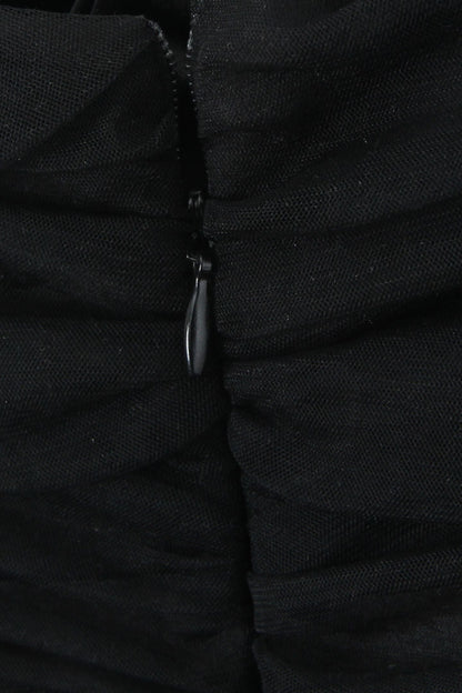Myrna Fiyonklu File Mini Slip Elbise