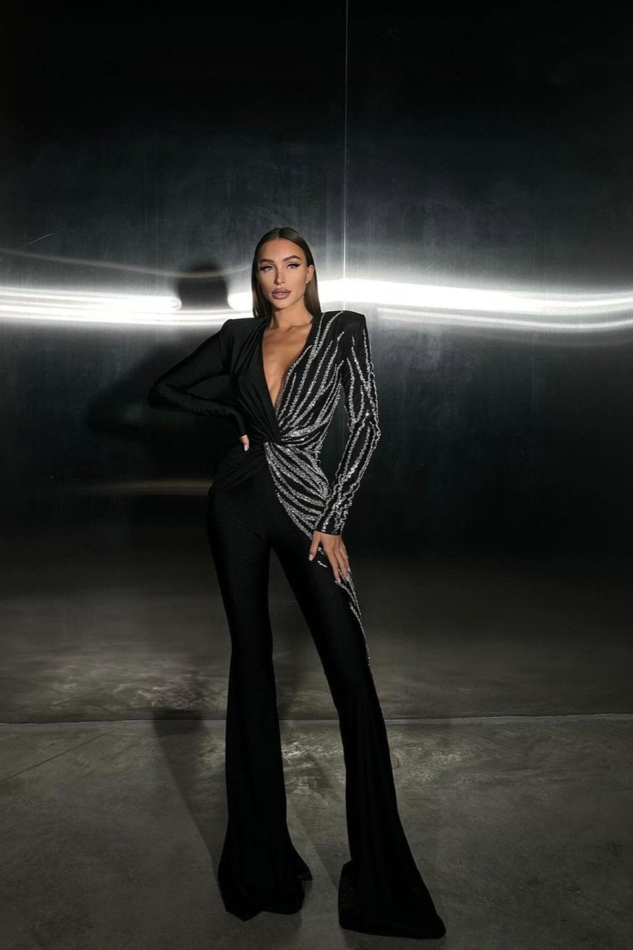 Maggie Siyah Blazer Takım