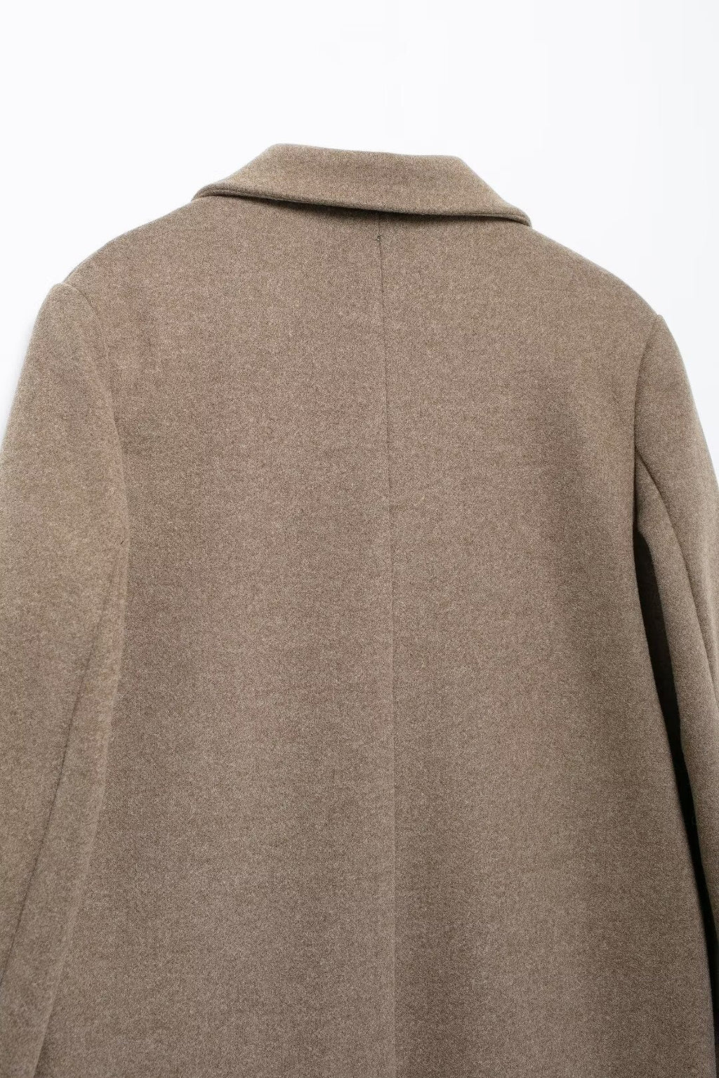 Kruvaze Yakalı Kaban