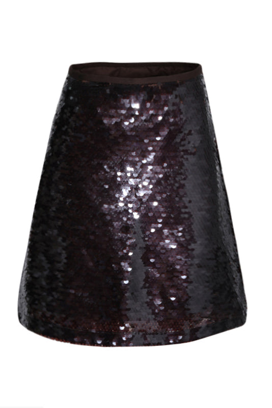 Mona Payet İşlemeli Midi Etek