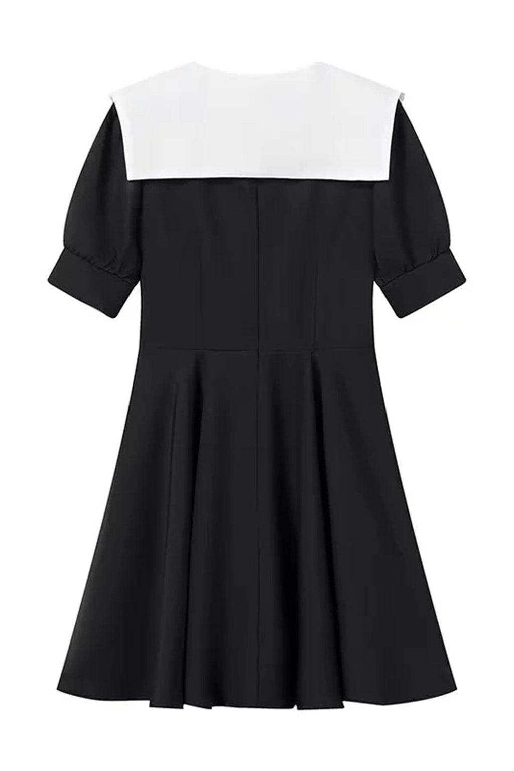 Chloe Doll Yaka Puf Kol Mini Elbise