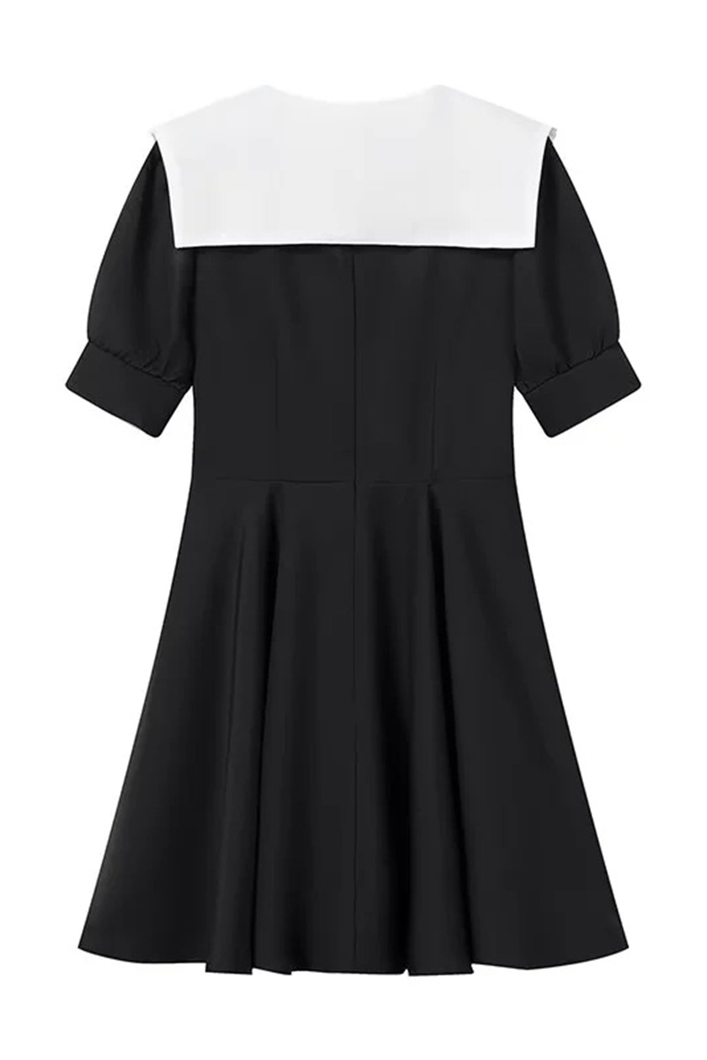 Chloe Doll Yaka Puf Kol Mini Elbise