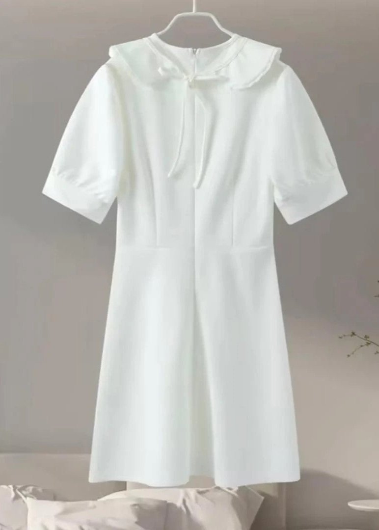 Amelie Vintage Bebe Yaka Mini Elbise