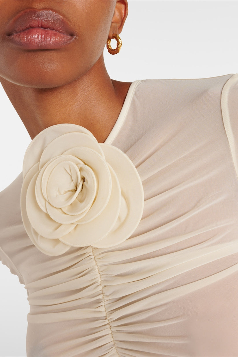 Doreen Çiçek Aplikeli Dantelli Takım