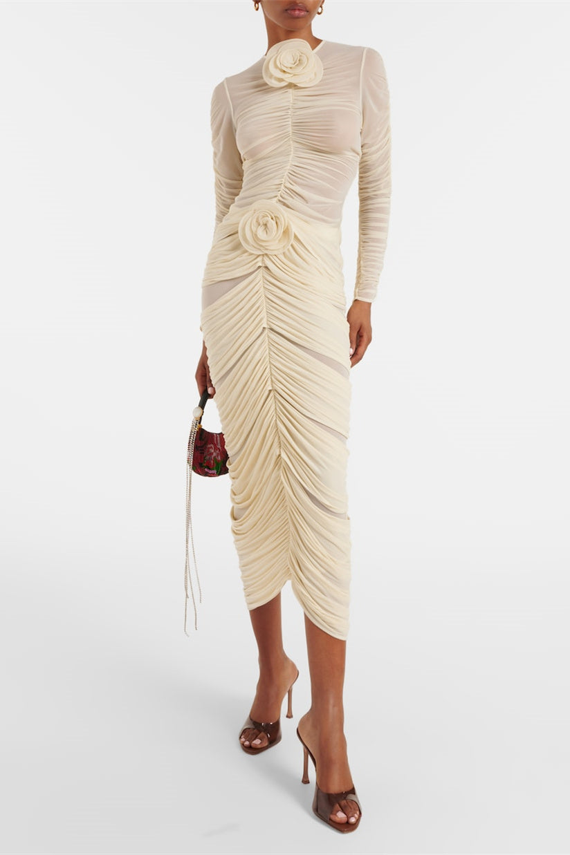 Doreen Çiçek Aplikeli Dantelli Takım