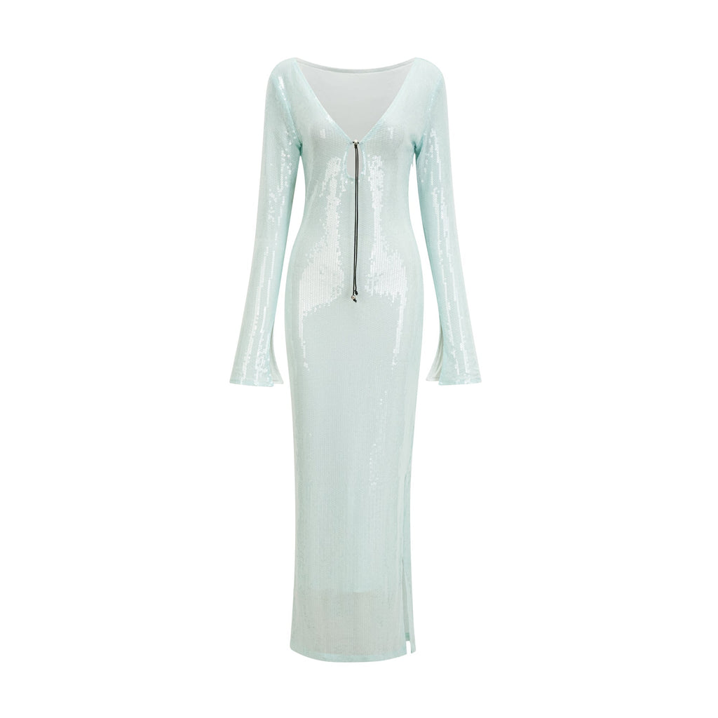 Rosalie midi elbise