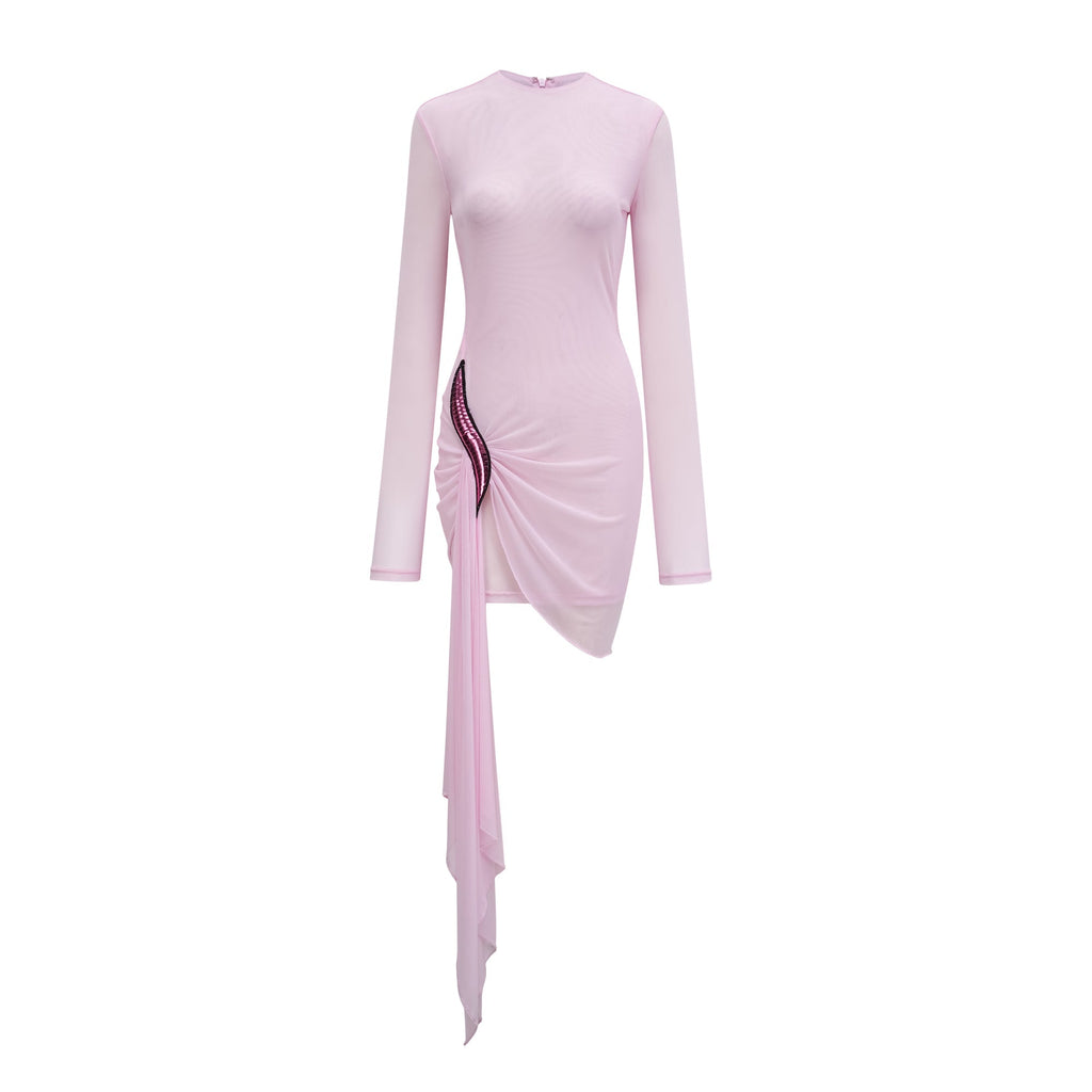 Marianne dantel mini elbise