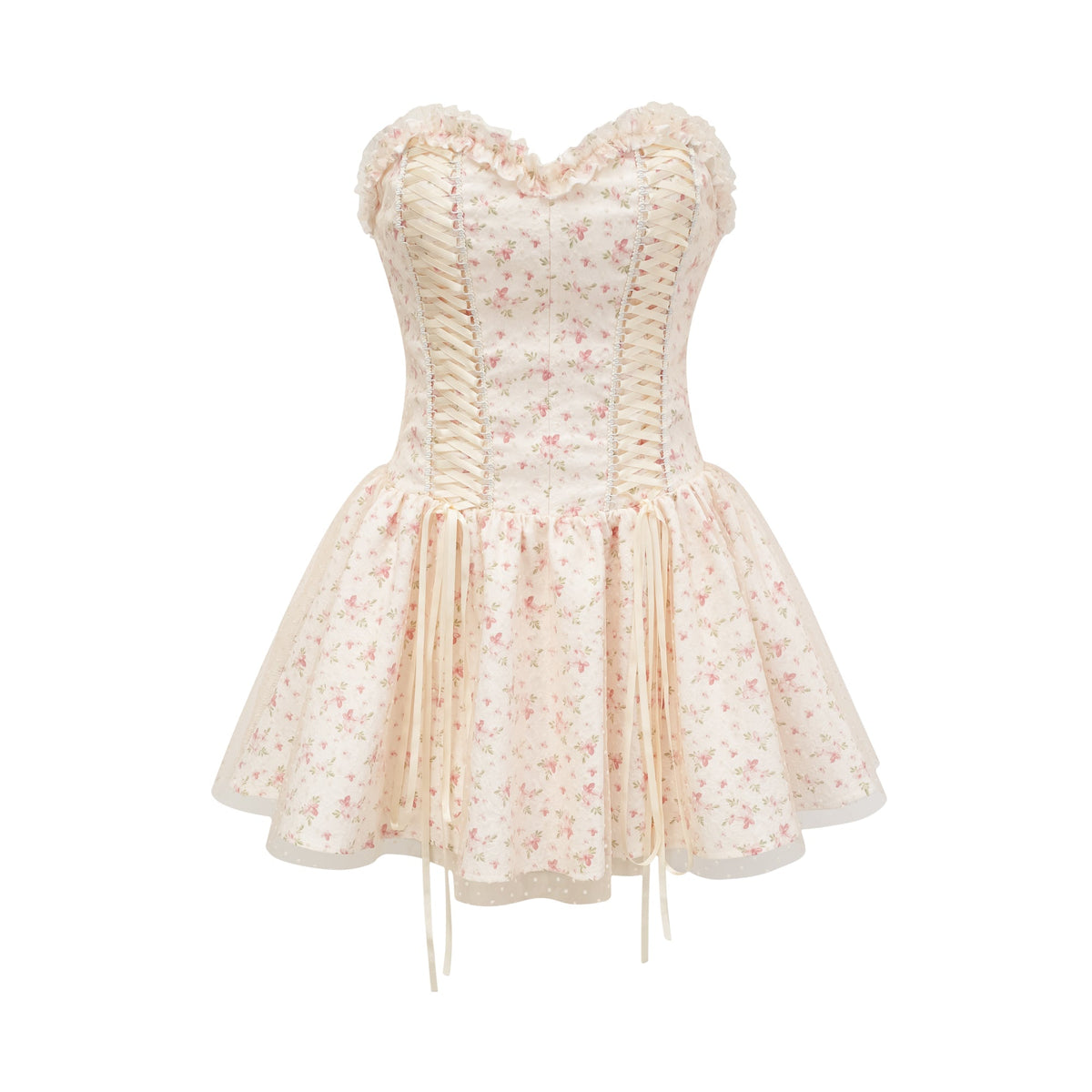 Gisèle çiçek mini elbise