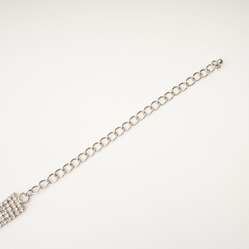 Natassia Saçaklı Kristal Kolye