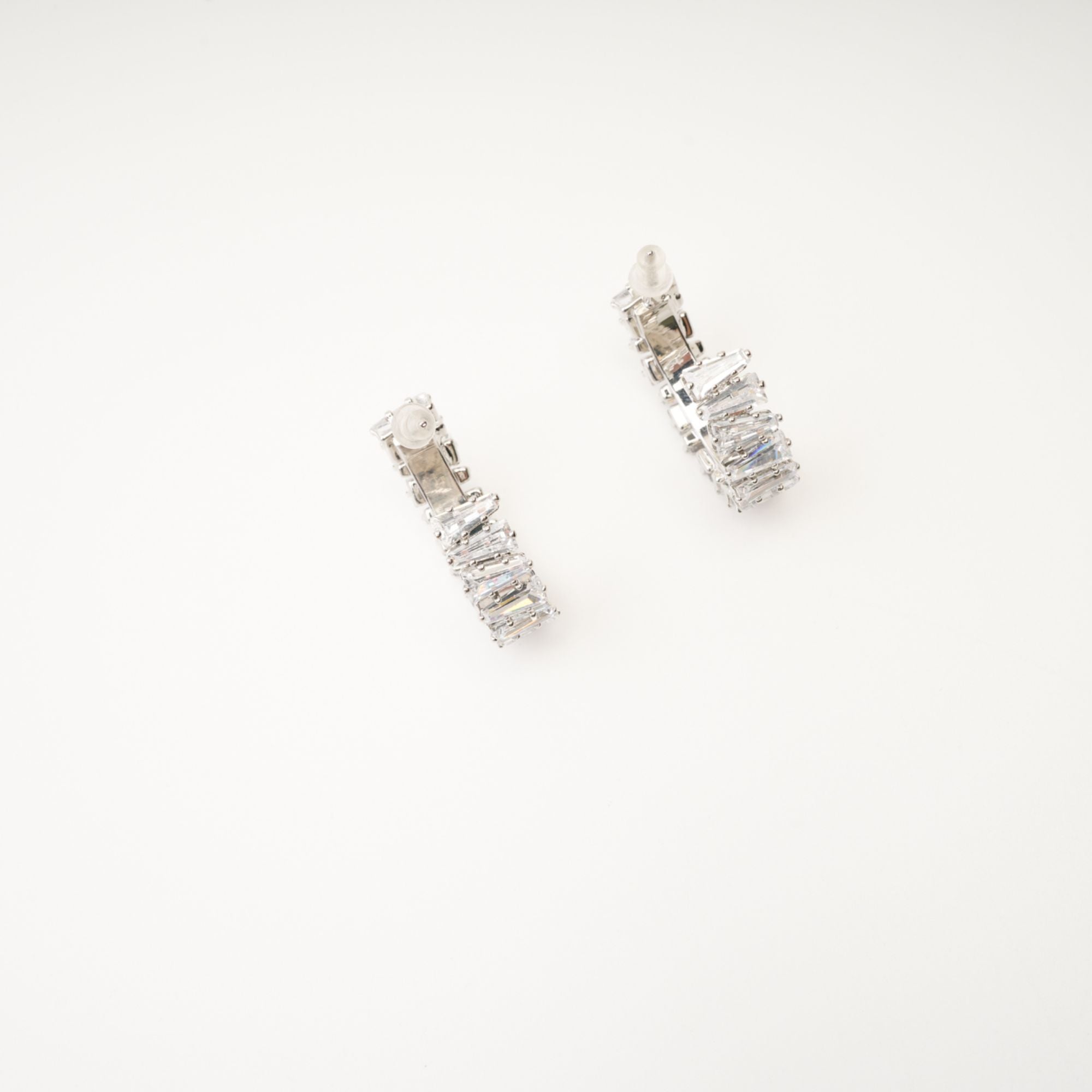 Ysabella Kristal Süslemeli Halka Küpeler