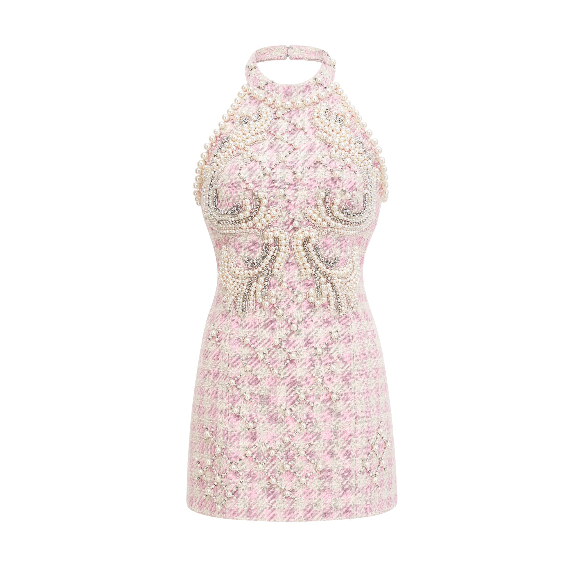 Capucine inci mini elbise