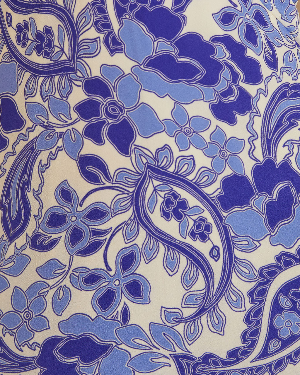 Liota Boyundan Bağlamalı Midi Elbise