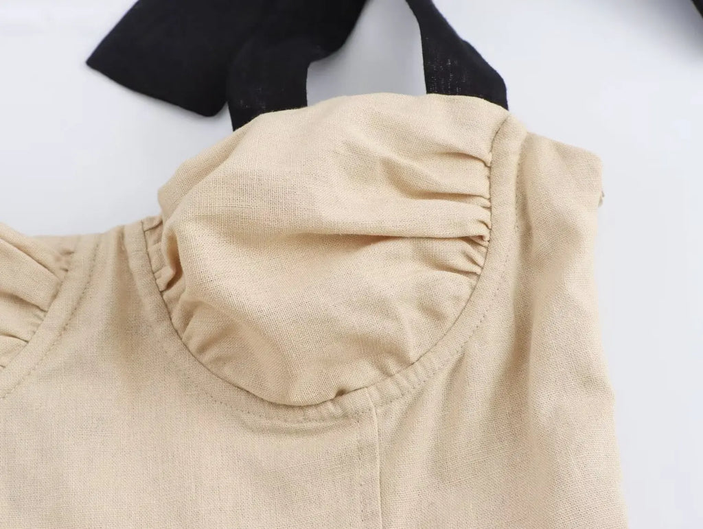 Zaphira Kurdela Askı Mini Elbise