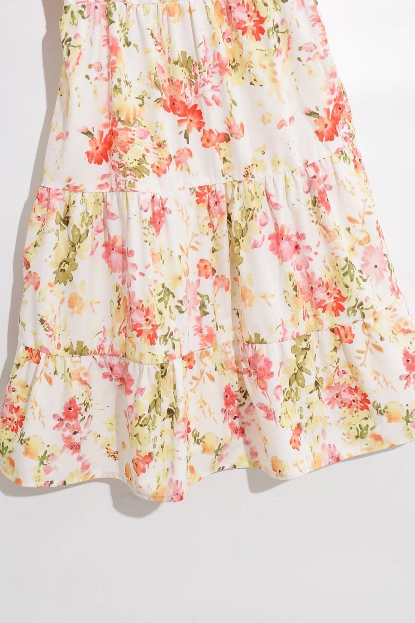 Adliyah Baskılı Papyonlu Katlı Mini Elbise