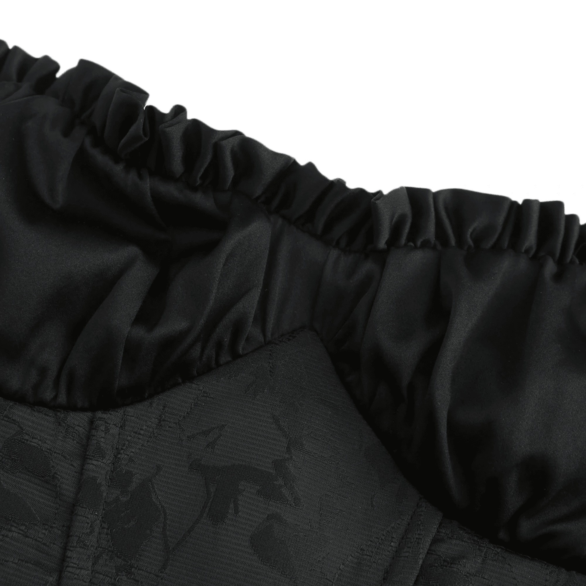 Airina dantel işlemeli flared mini elbise