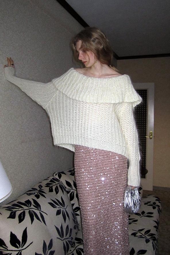 Alva Payet Midi Kılıf Etek