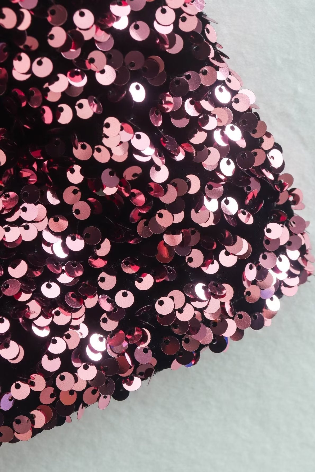 Amanda Kadife Payet Mini Elbise