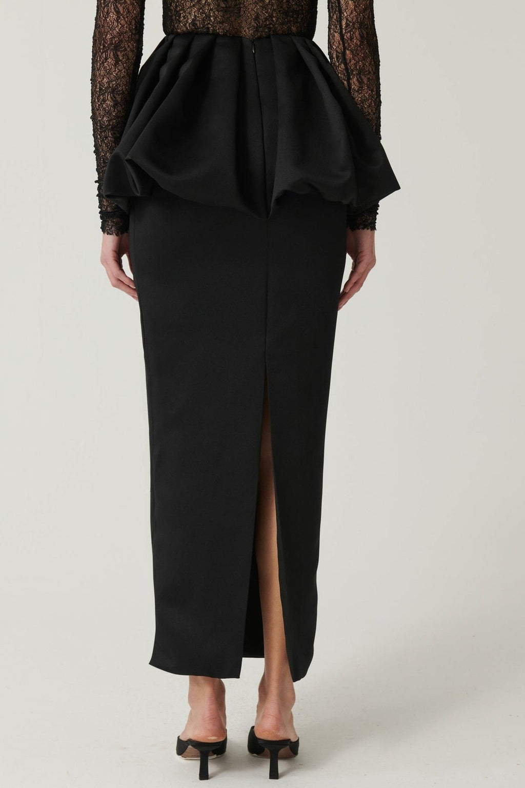 Emily Yarı Transparan Dantel Body Set