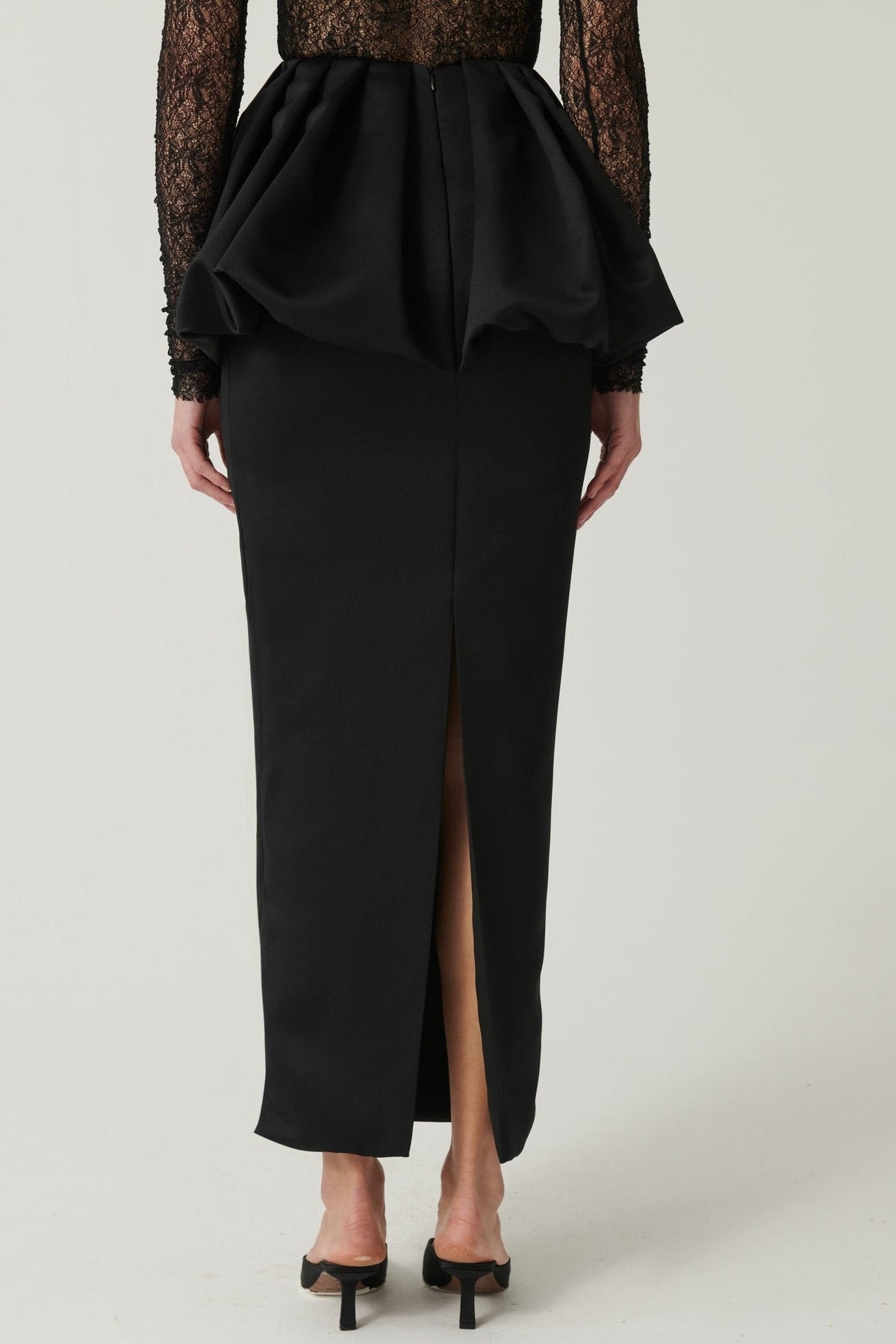 Emily Yarı Transparan Dantel Body Set