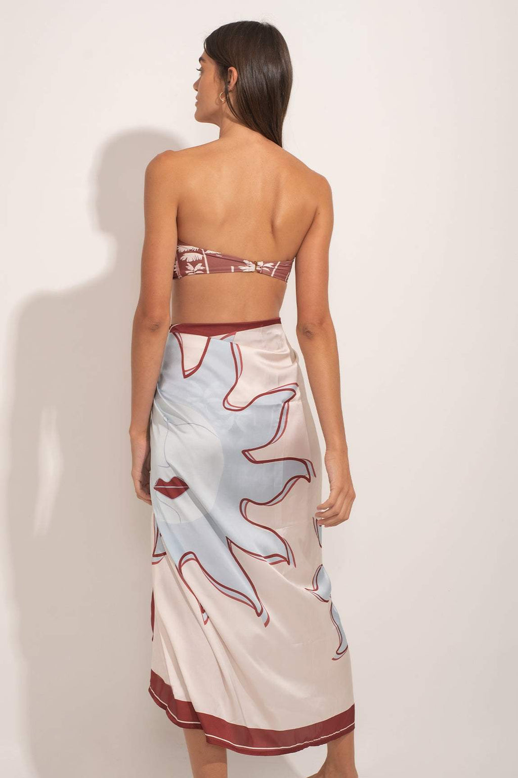 Anila Baskılı İkili Yüzme Seti