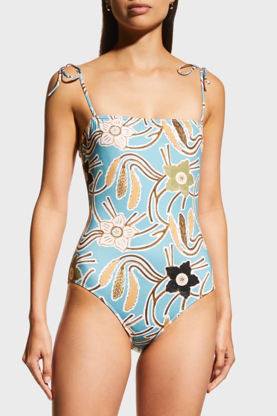 Basia Baskılı Düğümlü Mayo