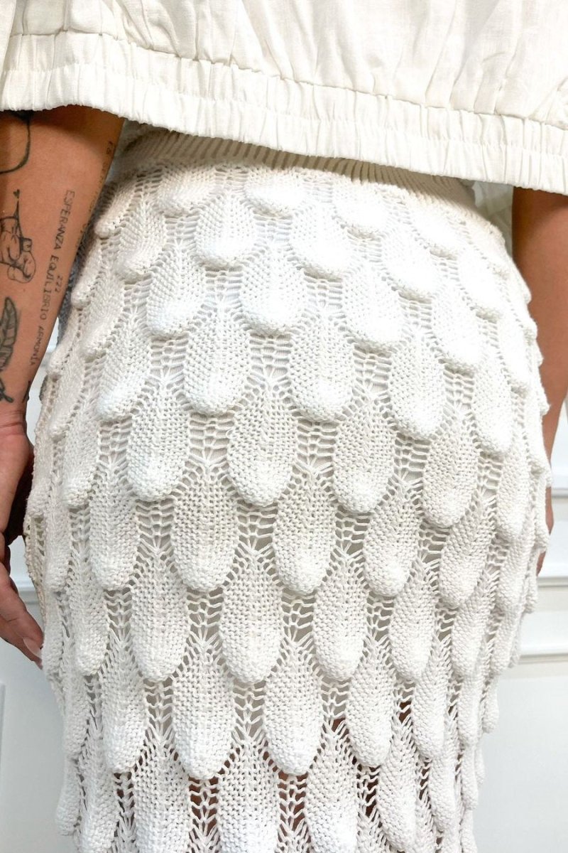 Belinda Balık Pulu Örgü Takım