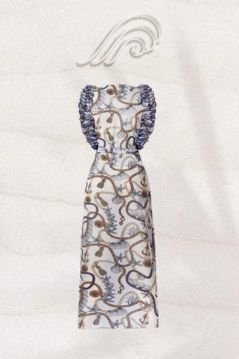 Britney Ocean Baskılı İki Parçalı Yüzme Seti