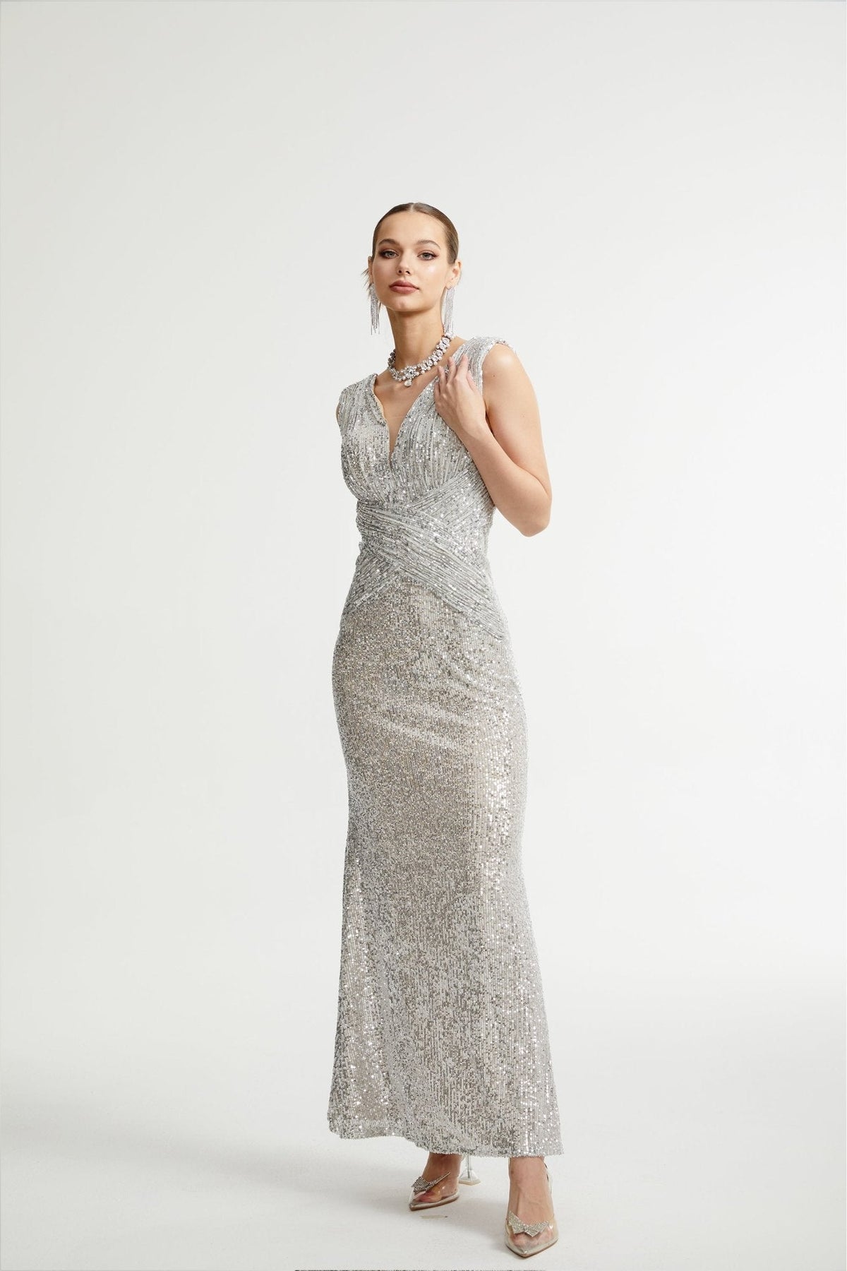 Caelia maxi elbise