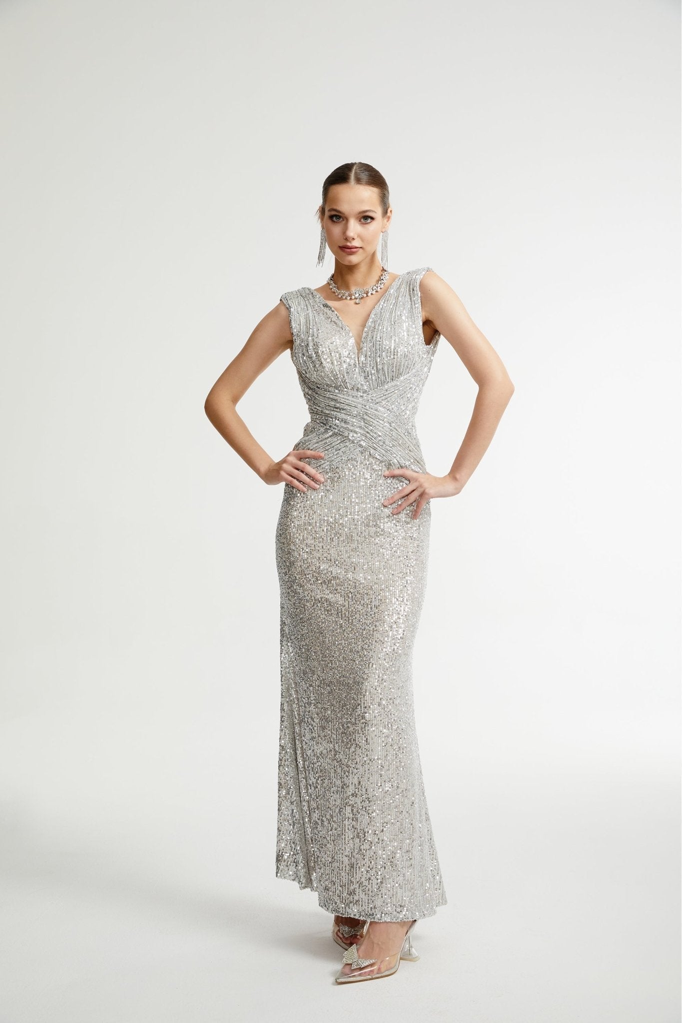 Caelia maxi elbise