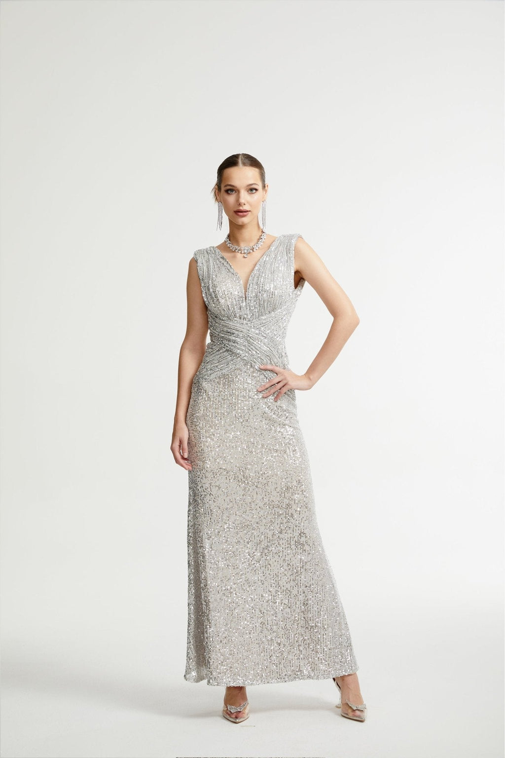 Caelia maxi elbise