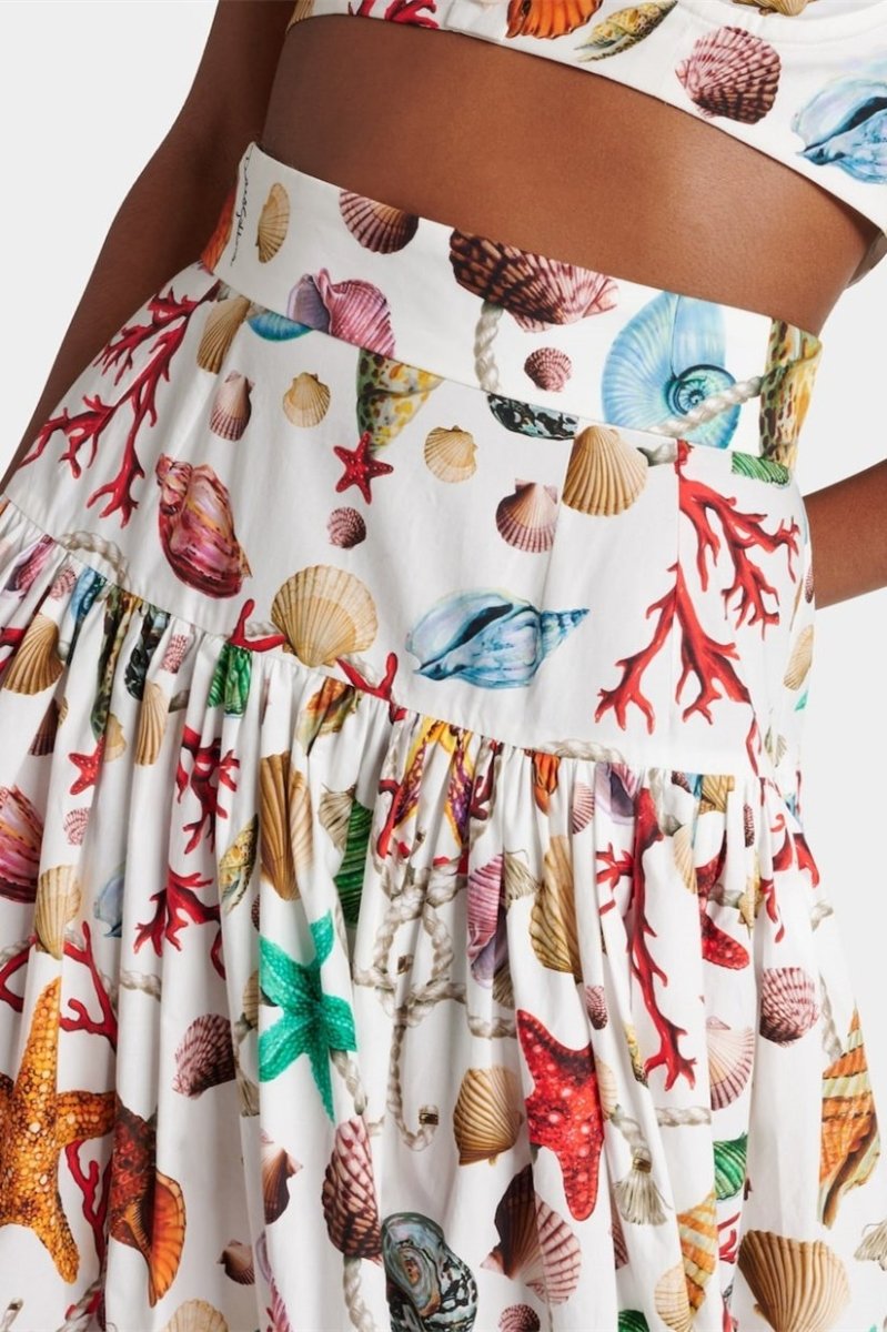 Cynthia Baskılı Etek Takım