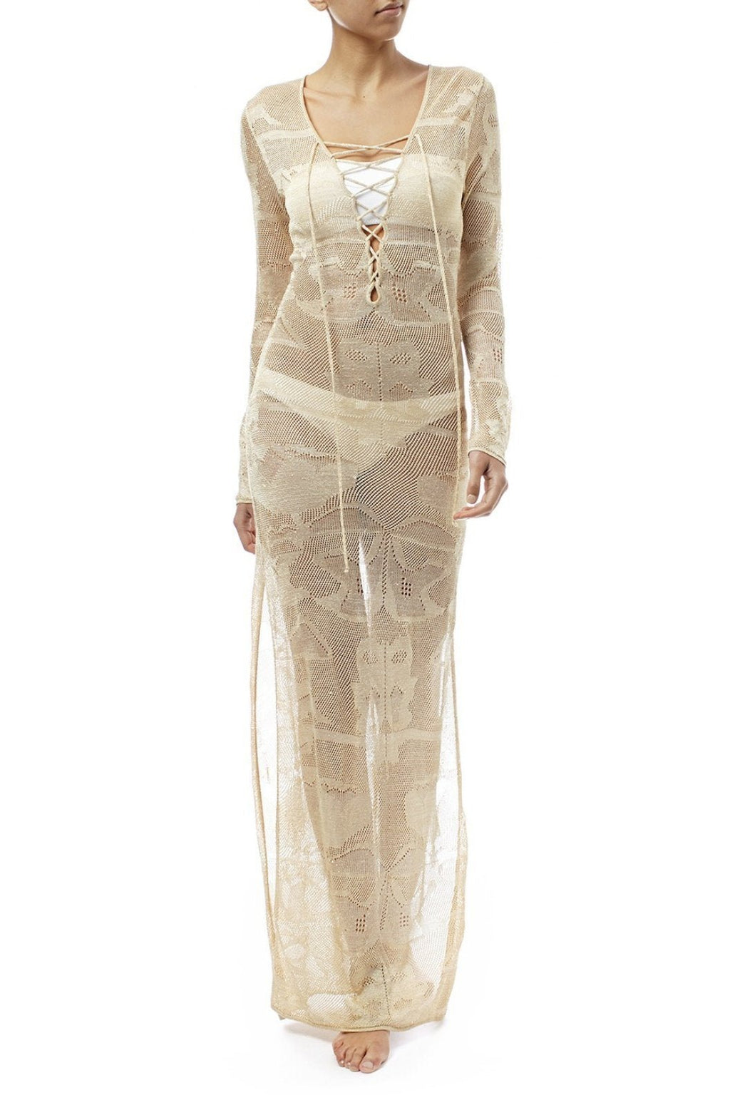 Dawn Bağcıklı Maxi Örtü